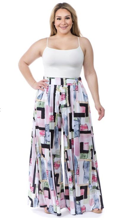 GEO Kimono Pants - PLUS